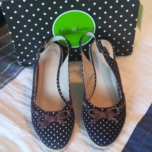 Kelly&Katie polka dot shoes